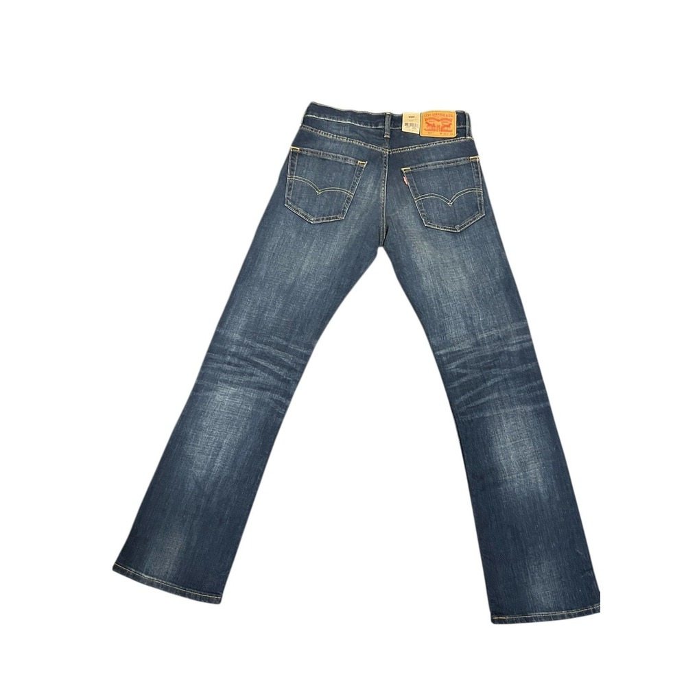 NWT Levi 527 Bootcut Jeans,Blue, Men's 30x32 - Picture 3 of 8